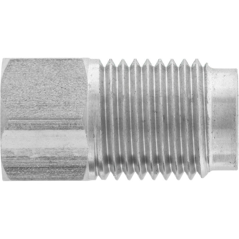 (3/8-24 Inverted)F to (1/2-20 Inverted)M | Stainless Steel Brake Line Adapter | 10ct - 4LifetimeLines