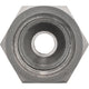 (3/8-24 Inverted)F to (1/2-20 Inverted)M | Stainless Steel Brake Line Adapter | 10ct - 4LifetimeLines