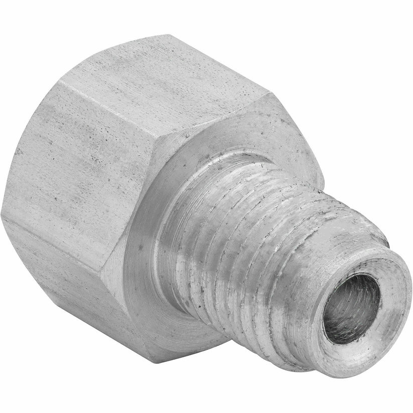 (7/16-24 Inverted)F to (3/8-24 Inverted)M | Stainless Steel Brake Line Adapter | 10ct - 4LifetimeLines