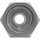 (7/16-24 Inverted)F to (3/8-24 Inverted)M | Stainless Steel Brake Line Adapter | 10ct - 4LifetimeLines