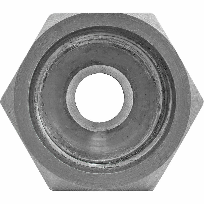 (7/16-24 Inverted)F to (3/8-24 Inverted)M | Stainless Steel Brake Line Adapter | 10ct - 4LifetimeLines