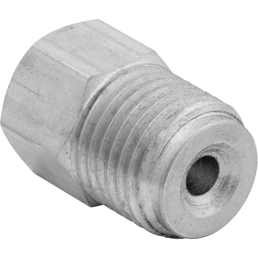 (7/16-24 Inverted)F to (9/16-18 Inverted)M | Stainless Steel Brake Line Adapter | 10ct - 4LifetimeLines