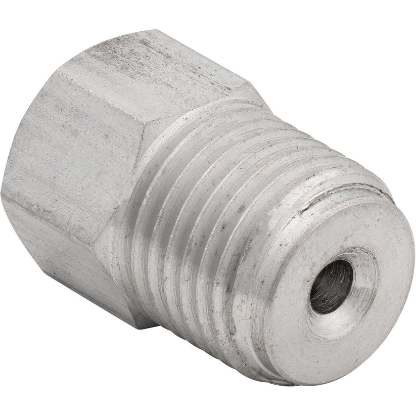 (3/8-24 Inverted)F to (9/16-18 Inverted)M | Stainless Steel Brake Line Adapter | 10ct - 4LifetimeLines