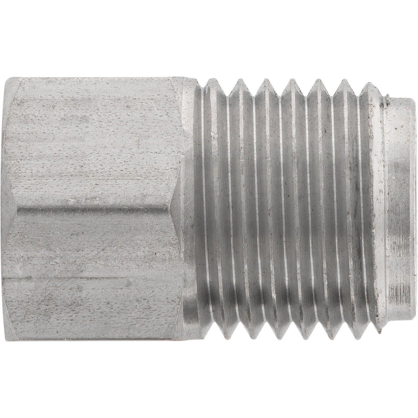 (3/8-24 Inverted)F to (9/16-18 Inverted)M | Stainless Steel Brake Line Adapter | 10ct - 4LifetimeLines