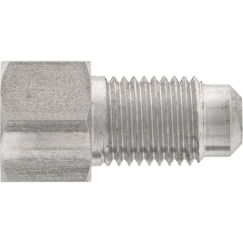 (3/8-24 Inverted)F to (3/8-24 Bubble)M | Stainless Steel Brake Line Adapter | 10ct - 4LifetimeLines