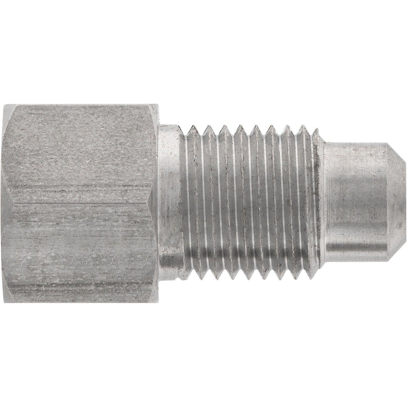 (3/8-24 Inverted)F to (M10x1.0 Bubble)M | Stainless Steel Brake Line Adapter | 10ct - 4LifetimeLines