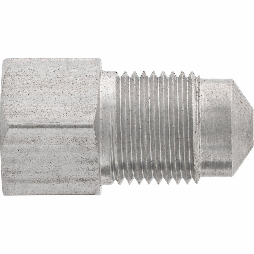 (3/8-24 Inverted)F to (M12x1.0 Bubble)M | Stainless Steel Brake Line Adapter | 10ct - 4LifetimeLines