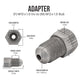 (M10x1.0 Inverted)F to (M12x1.0 Bubble)M | Stainless Steel Brake Line Adapter | | 10ct - 4LifetimeLines
