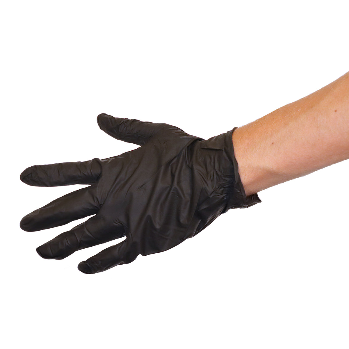 Gloveworks BINPF46100 Black Nitrile Latex Free Disposable Glove, Large –  Toolbox Supply