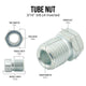 3/16 PVF-Coated 12 ft Coil Flared & Fittedv - 4LifetimeLines