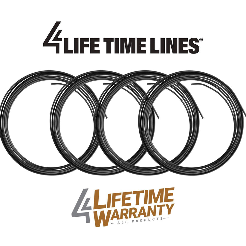 3/16" x 25 | PVF-Coated Steel Brake Line Tubing | 4 Coils - 4LifetimeLines