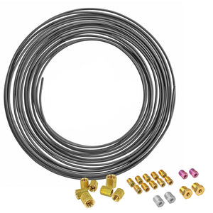3/16" 50ft PVF Coated Steel Line and 3/16" Union Kit - 4LifetimeLines