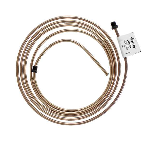 RightQuick 1/4" x 131" Copper Nickel Line (7/16-24 I)(1/2-20 I) Flared with Fittings