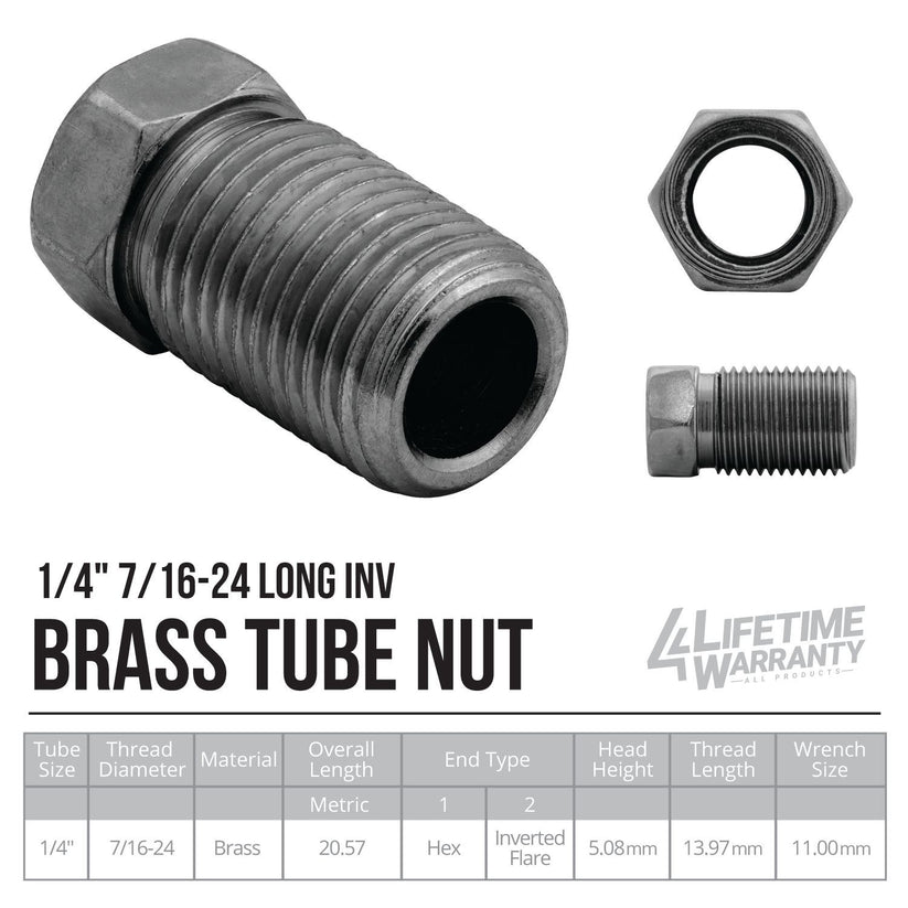 1/4 Stainless Steel 12 ft Coil Flared & Fitted - 4LifetimeLines
