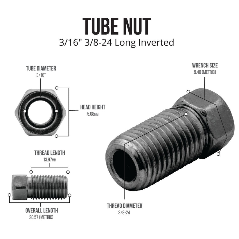 3/16 Stainless Steel 12 ft Coil Flared & Fitted - 4LifetimeLines