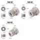 3/16" x 25 | Stainless Steel Brake Line Kit | 16 SAE Thread Fittings - 4LifetimeLines