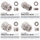 1/4" x 25 | Stainless Steel Brake Line & Fitting Kit - 4LifetimeLines