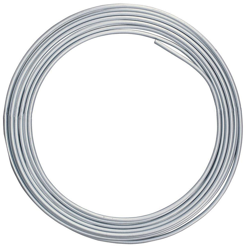 1/4" x 25 | Stainless Steel Brake Line Replacement Tubing Coil Pro Kit with Brake Line Clips, 18 Fittings Included, Inverted Flare, SAE - 4LifetimeLines