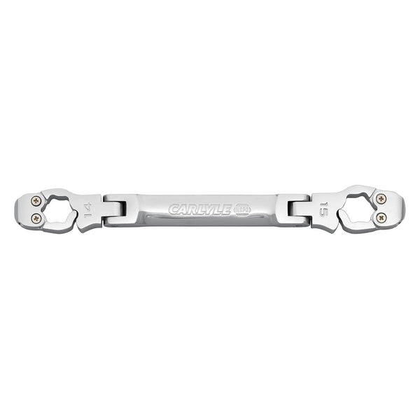 NAPA Carlyle 14mm & 15mm Double Flex Ratcheting Line Wrench