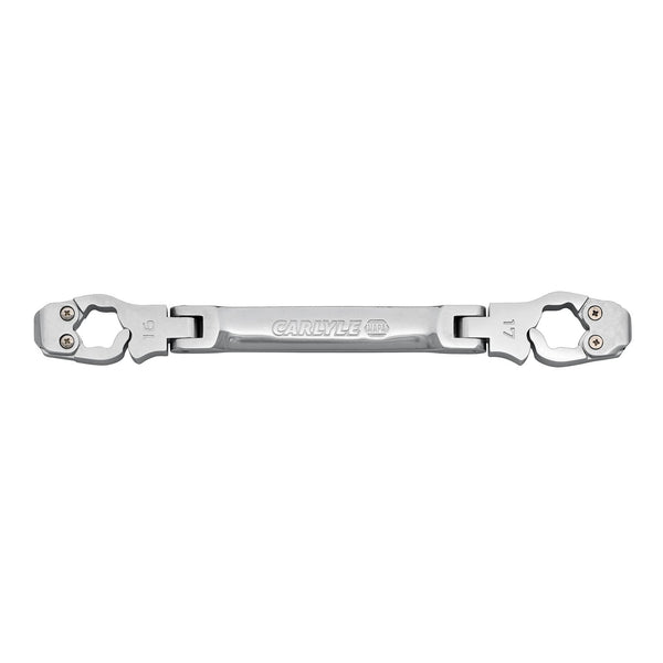 NAPA Carlyle 16mm & 17mm Double Flex Ratcheting Line Wrench