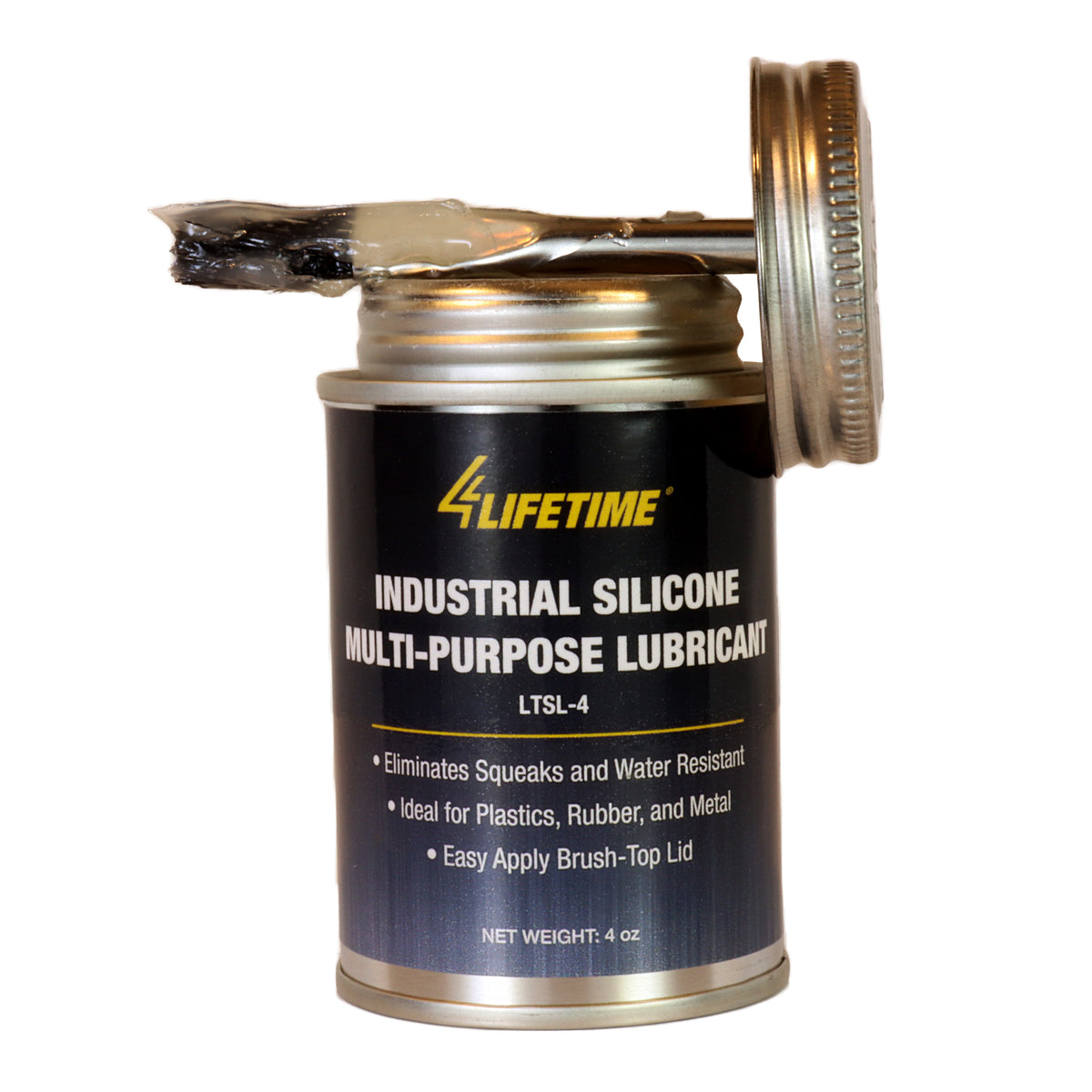 Industrial Silicone Multi-Purpose Lubricant - Brush Top