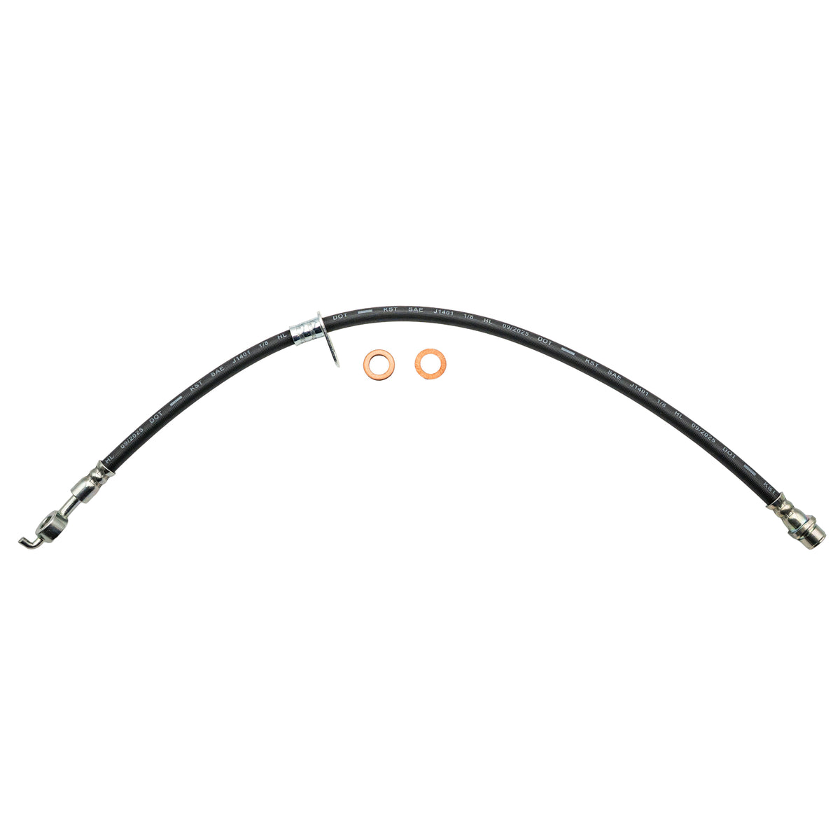 2002-2013 Lexus ES / Toyota Camry & More Rear Left Rubber Brake Hose