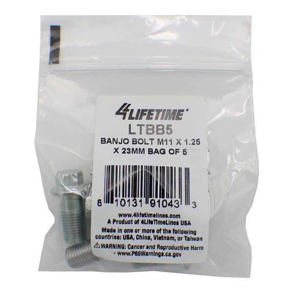 Brake Line Fitting Banjo Bolt - 4LifetimeLines LTBB5