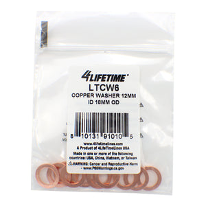 Brake Line Fitting Sealing Washer - 4LifetimeLines LTCW6