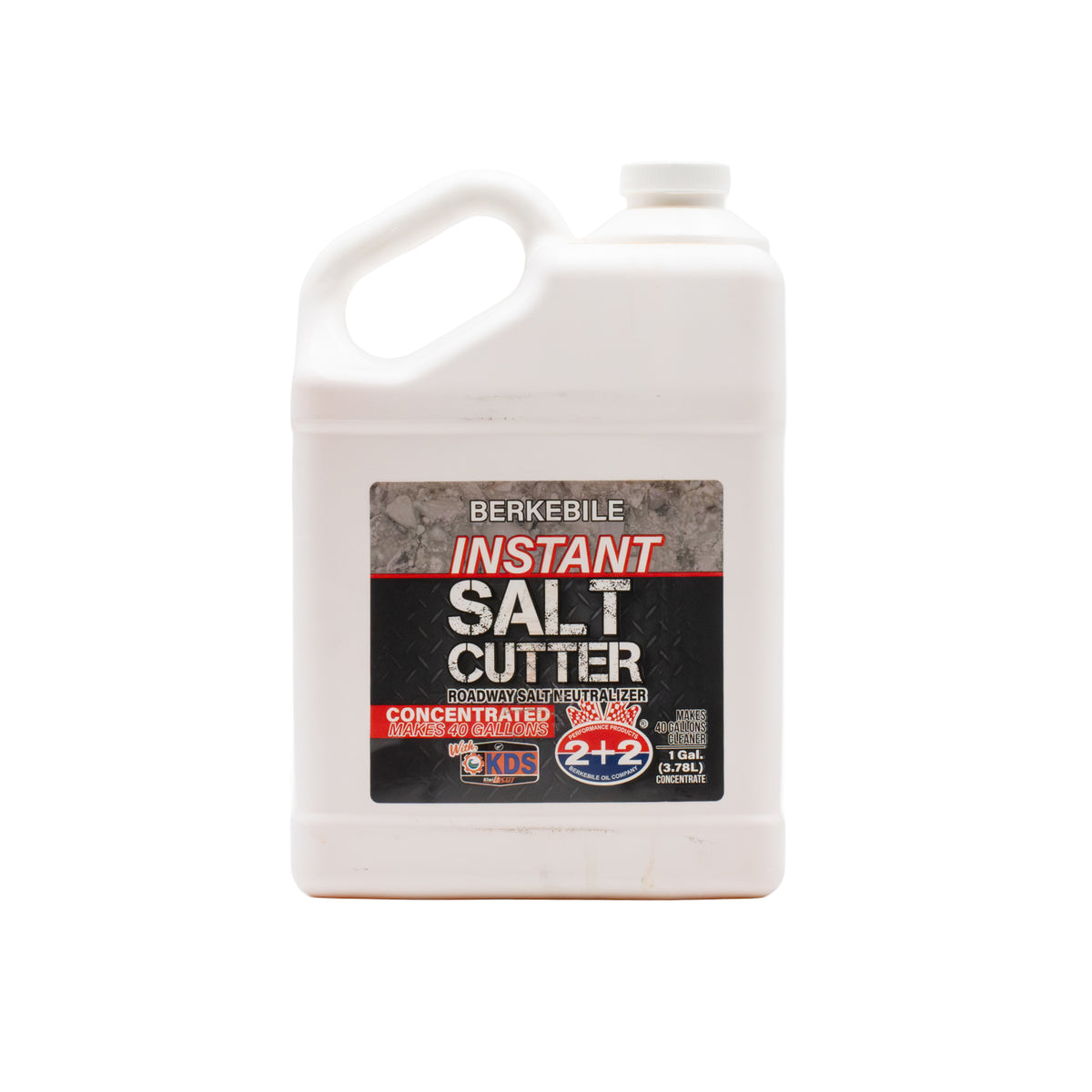 Berkebile 2+2 Instant Salt Cutter – 1 Gallon Road Salt Neutralizer ...