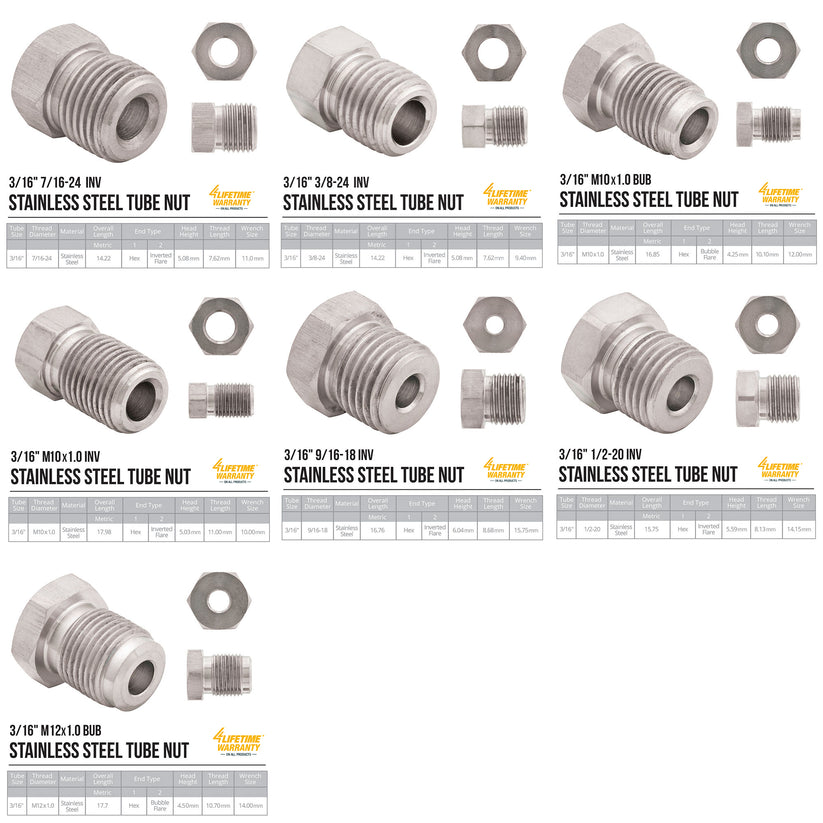 3/16" x 25 ft Galvanized Steel Brake Line Kit with 8 ft Gravel Guard