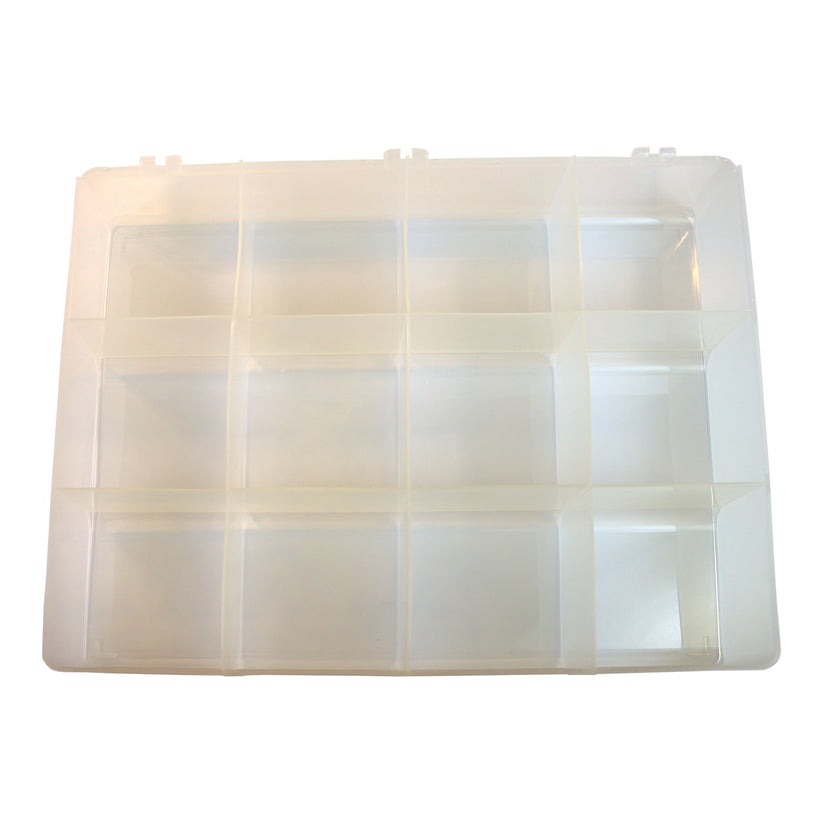 12 Compartment Storage and Organization Tackle Box