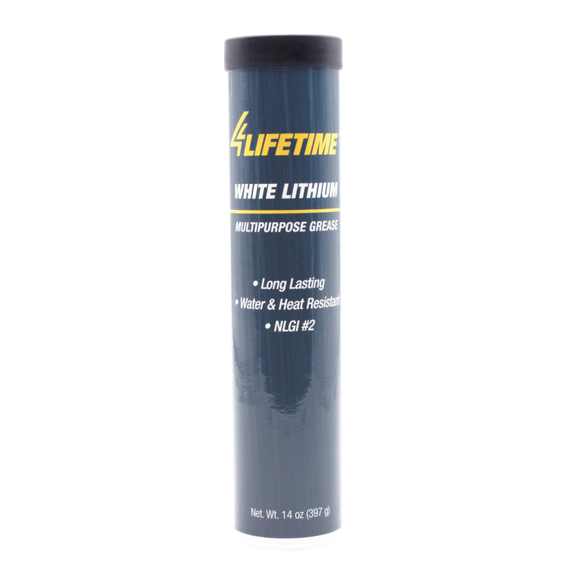 White Lithium Grease, Cartridge, 14 oz