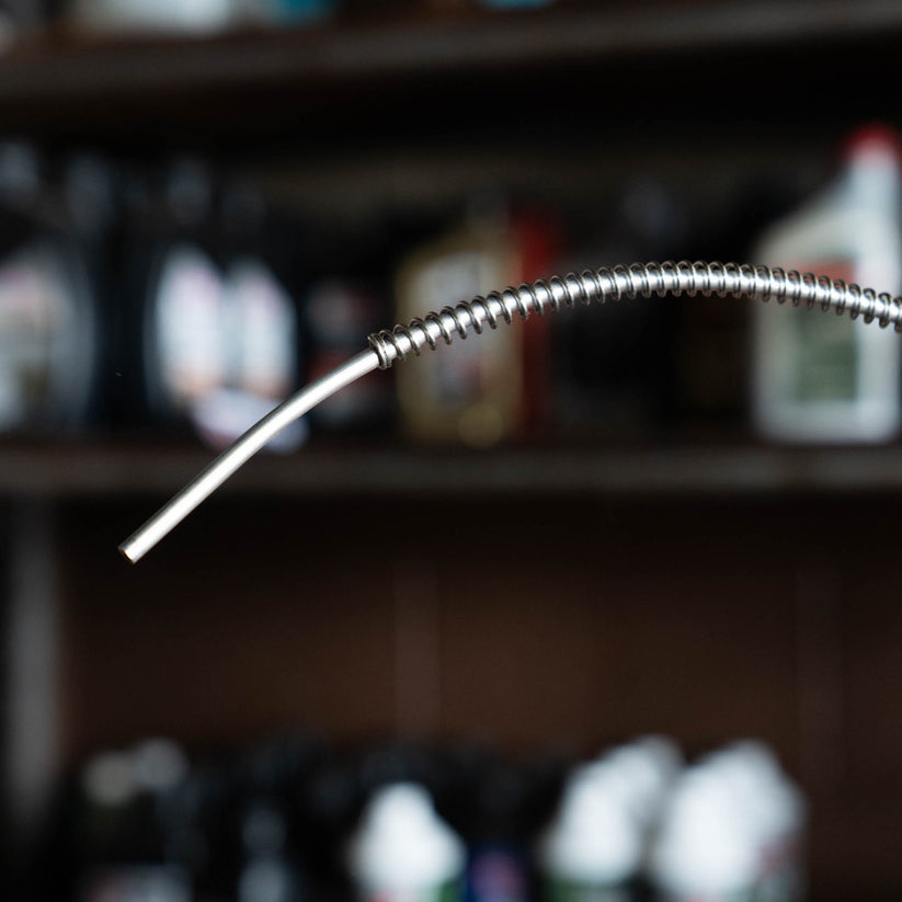 1/4" x 25 ft Galvanized Steel Brake Line Kit with 8 ft Gravel Guard