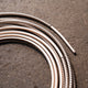 3/16" x 25 ft Copper Nickel Brake Line Kit with 16 ft Stainless Steel Gravel Guard
