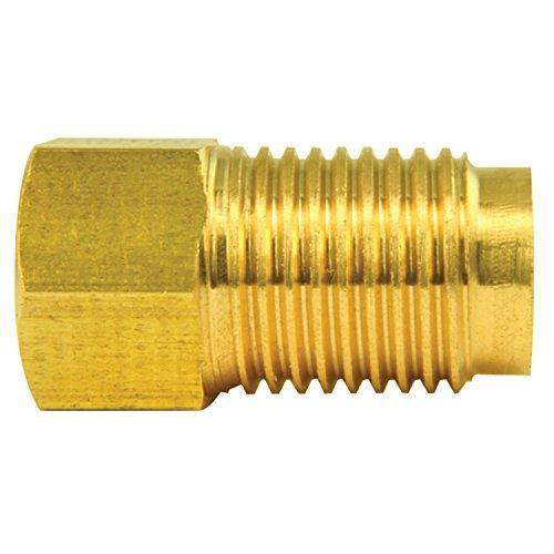 Brass Adapter | Female(3/8-24 Inverted), Male(1/2-20 Inverted) | 10ct