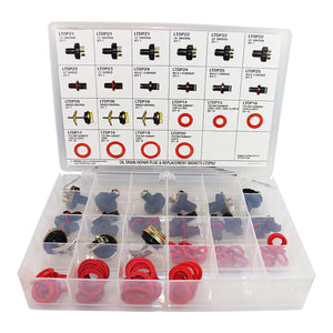 Oil Drain Repair Plug and Gasket Replacement Assortment
