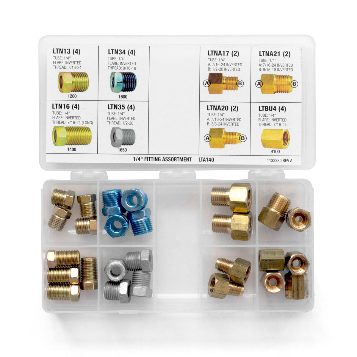 1/4" Fitting Assortment Kit | 8 SKU - 4LifetimeLines