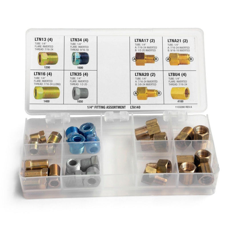 1/4" Fitting Assortment Kit | 8 SKU - 4LifetimeLines