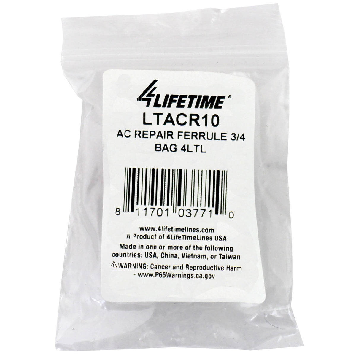 A/C Repair Line 3/4" Ferrule - 4LifetimeLines LTACR10
