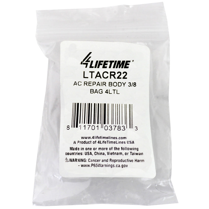 A/C Repair Line 3/8" Repair Union Body - 4LifetimeLines LTACR22