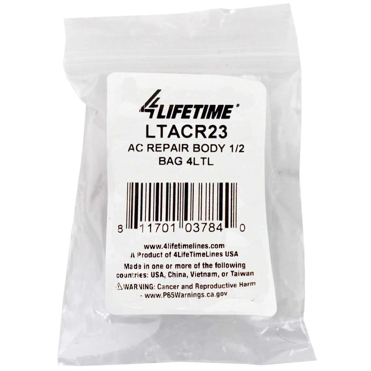 A/C Repair Line 1/2" Repair Union Body - 4LifetimeLines LTACR23