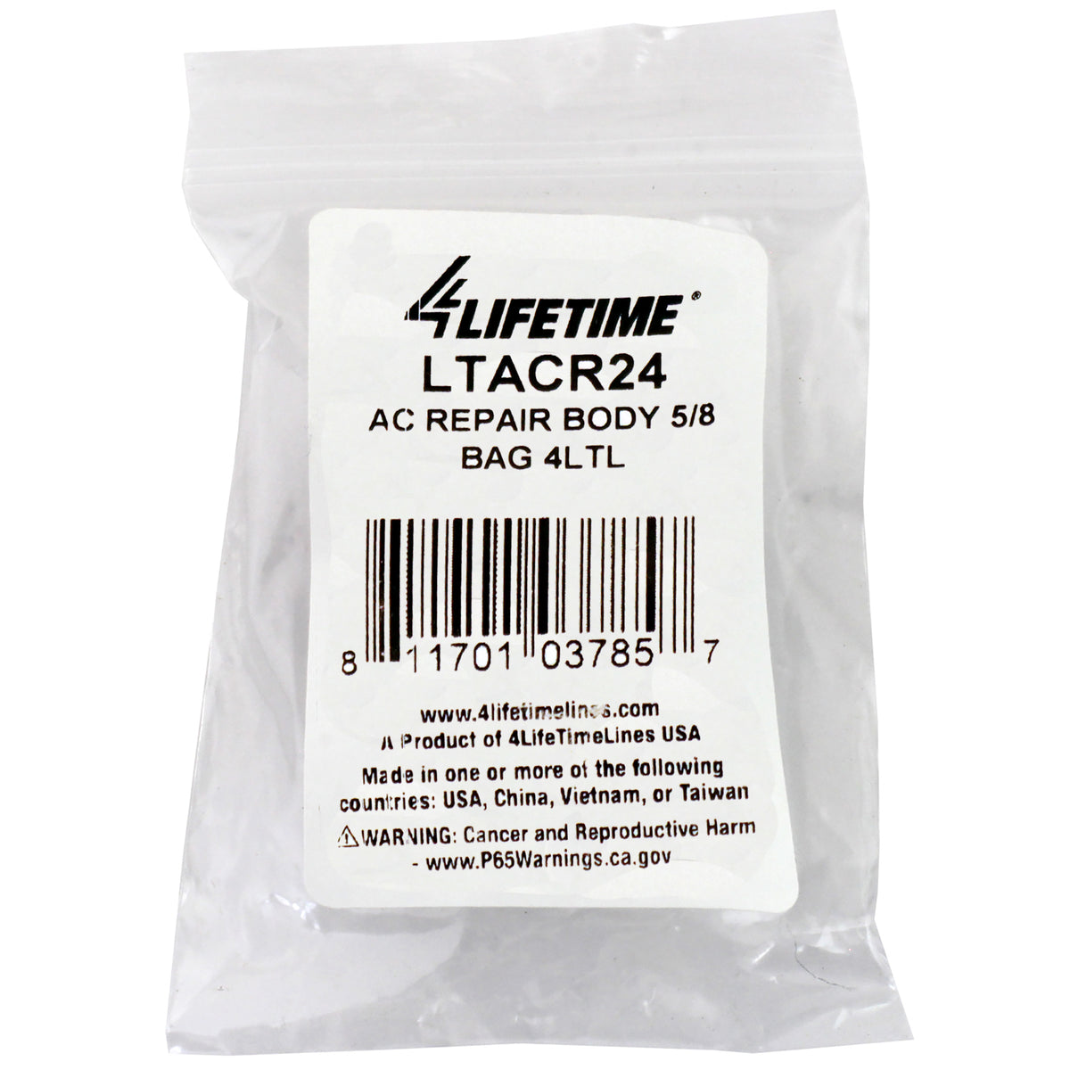 A/C Repair Line 5/8" Repair Union Body - 4LifetimeLines LTACR24