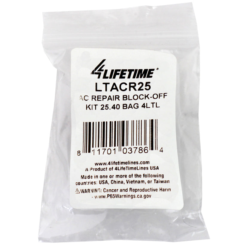 A/C Repair Line Block-Off - 4LifetimeLines LTACR25