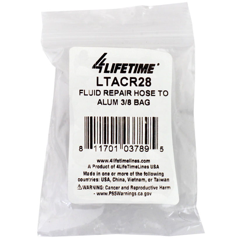 Aluminum A/C Repair Line 3/8" Union - 4LifetimeLines LTACR28