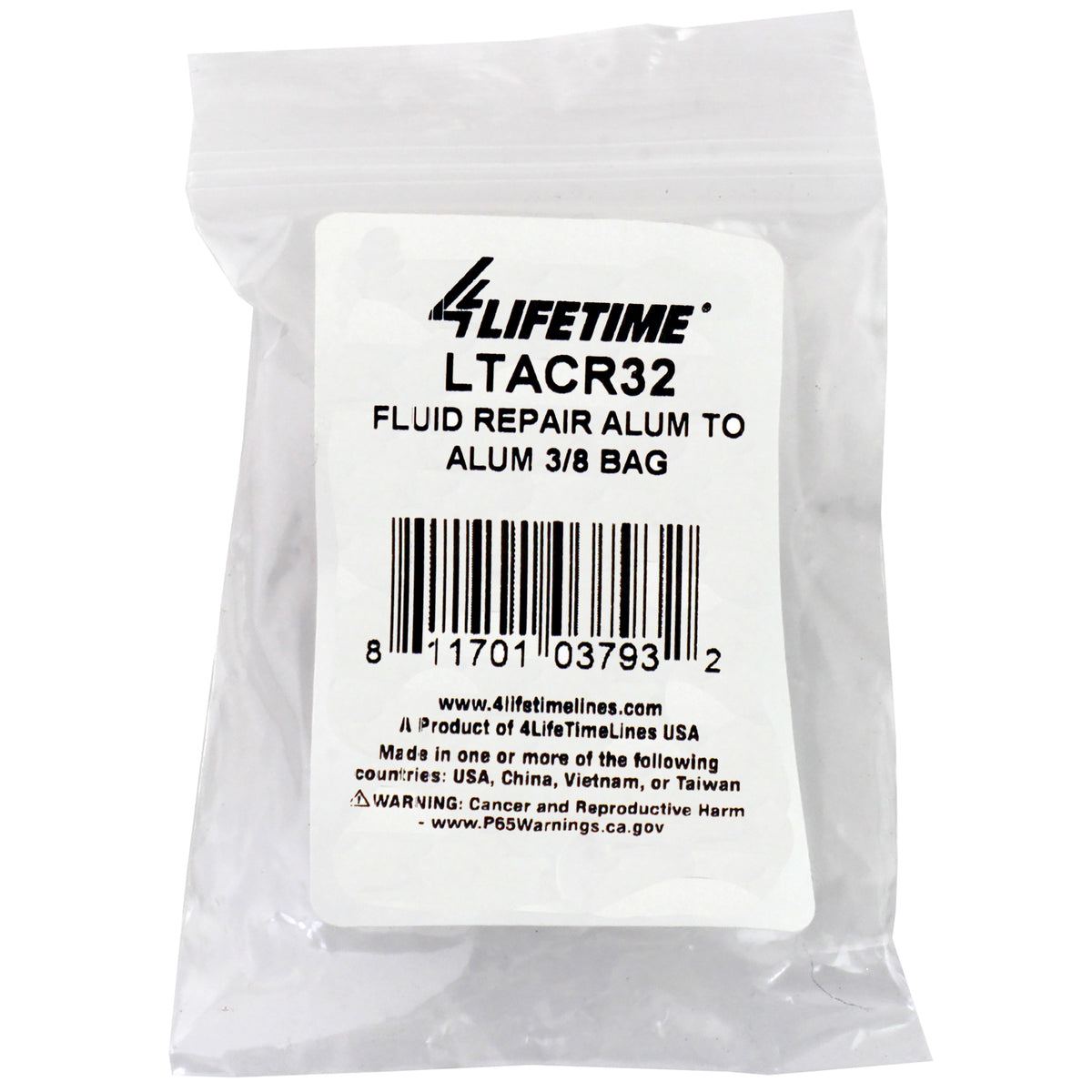 Aluminum A/C Repair Line 3/8" Union - 4LifetimeLines LTACR32
