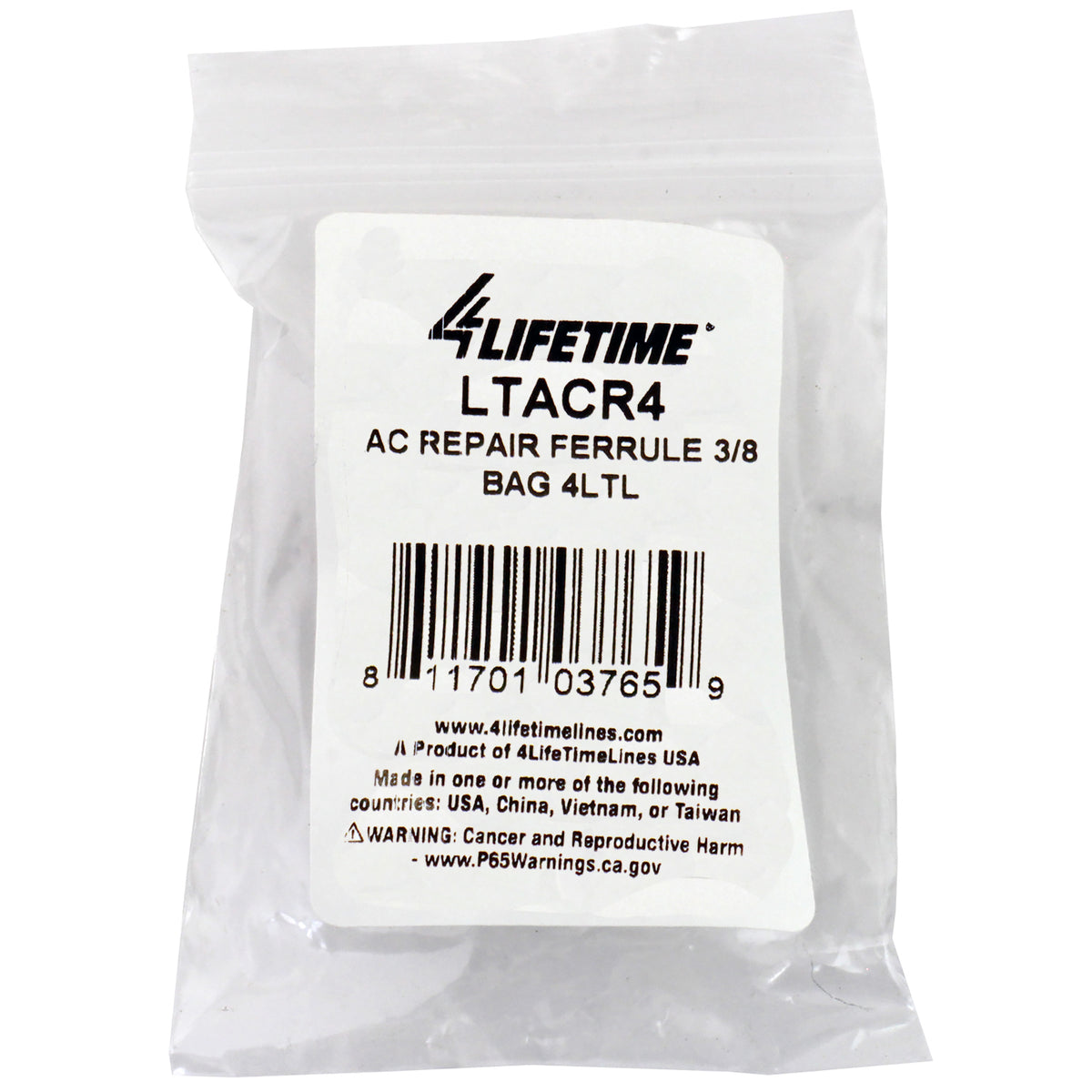 A/C Repair Line 3/8" Ferrule - 4LifetimeLines LTACR4