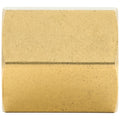 4LifetimeLines 3/16 (3/8-24 Inverted) Brass Brake Line Union, Coupler, Pack of 50 - 4LifetimeLines