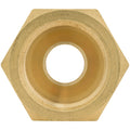 4LifetimeLines 3/16 (3/8-24 Inverted) Brass Brake Line Union, Coupler, Pack of 50 - 4LifetimeLines