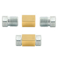 4LifetimeLines 12 Piece 3/16 (3/8-24 Inverted) Brake Line Fittings & Unions (12 Fittings, 8 Fittings, 4 Unions) - 4LifetimeLines