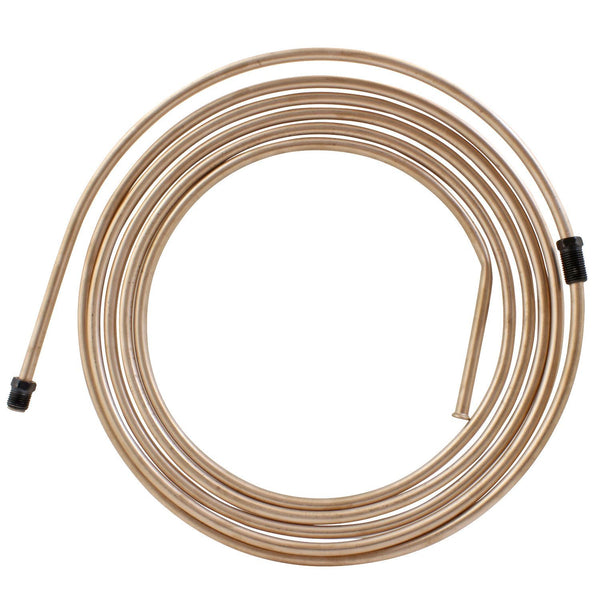 1/4" x 12' Copper-Nickel Brake Line Coil | Pre-Flared & Fitted